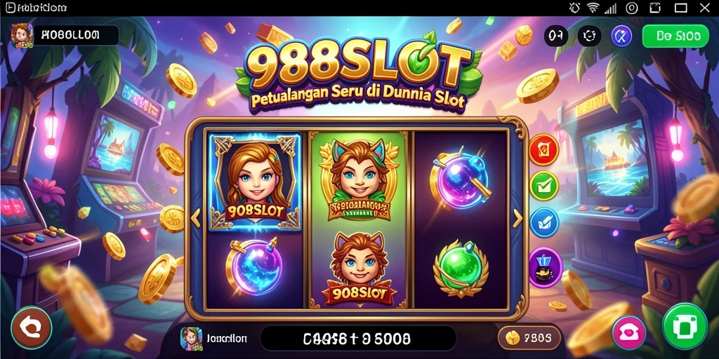 Tampilan gameplay seru dari 988SLOT dengan berbagai petualangan menanti.