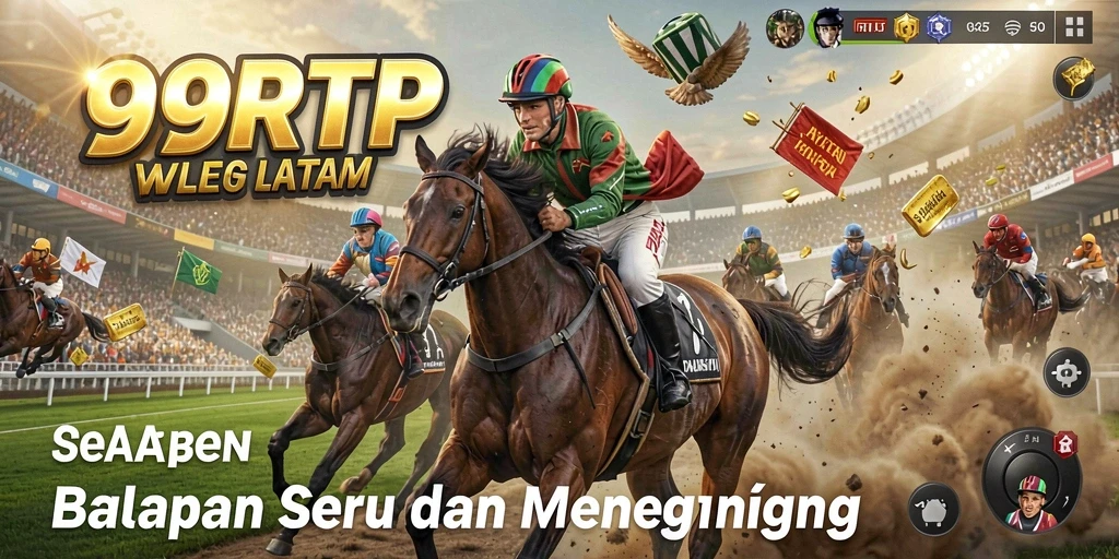 Gameplay balapan yang intens dan penuh aksi di 99RTP.