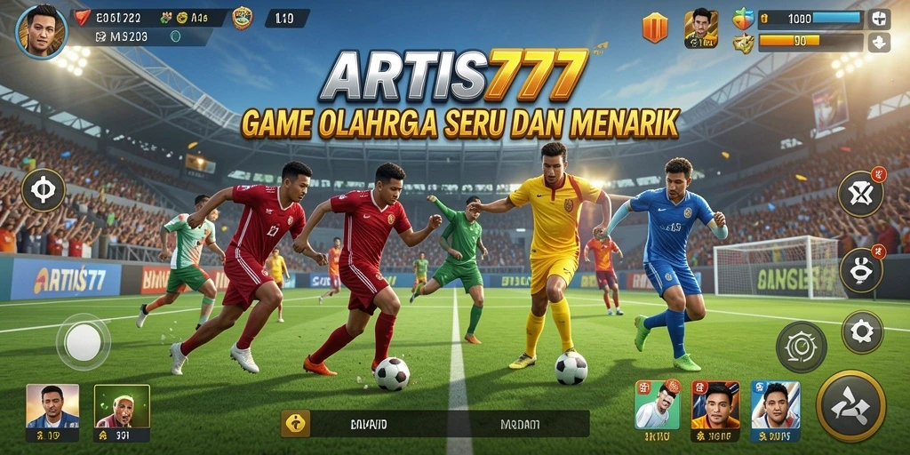 Screenshot gameplay <strong>ARTIS777</strong> menunjukkan aksi seru dalam permainan olahraga.
