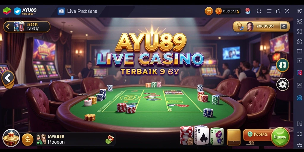 Tampilan gameplay AYU89 yang menarik dalam permainan Live Casino.