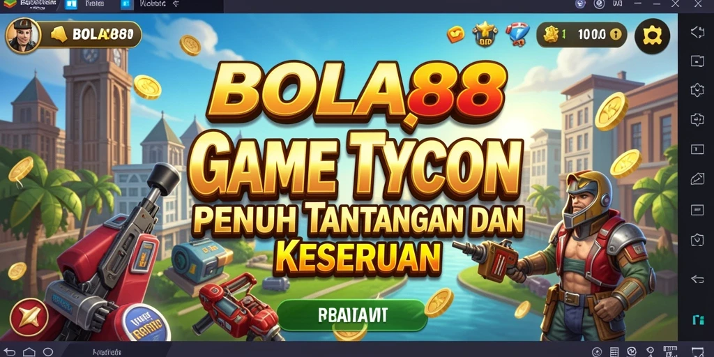 Tampilan gameplay BOLA88 yang menegangkan dan penuh strategi Tycoon.