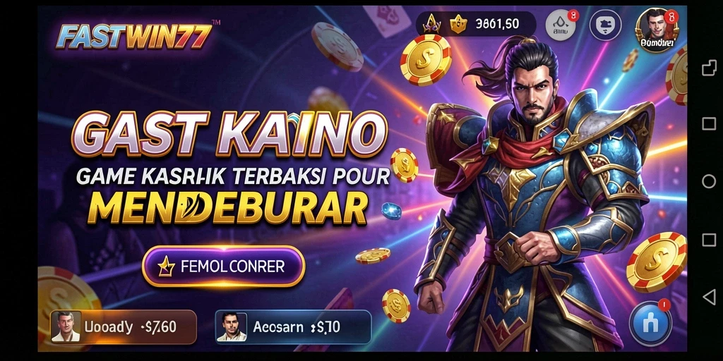 Tampilan menakjubkan dari gameplay Kasino yang mengasyikkan.