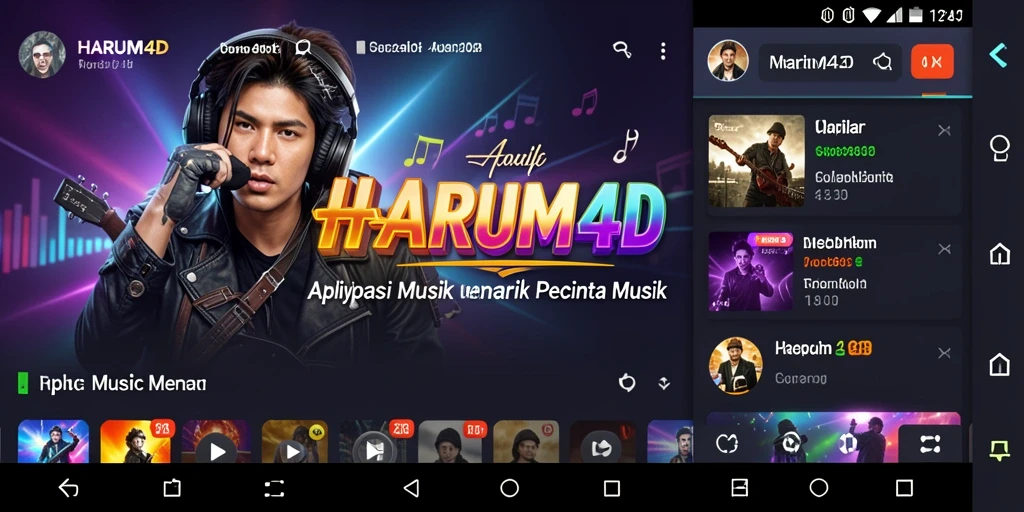 Tampilan gameplay yang menarik dan interaktif di HARUM4D.