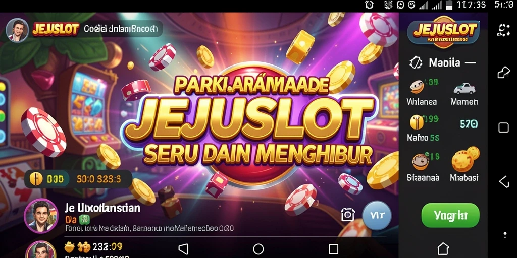 Screenshot gameplay JEJUSLOT menampilkan keseruan bermain Arcade.