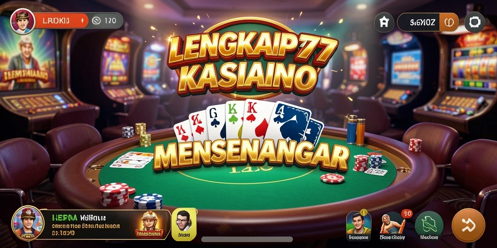 Tangkap keseruan bermain Kasino dengan LENGKAP777!