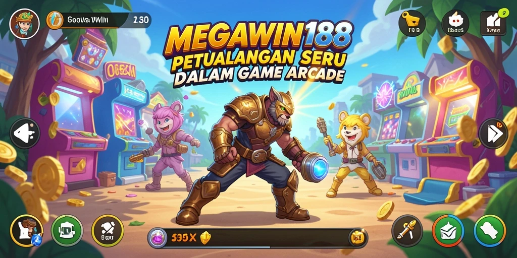 Screenshot gameplay MEGAWIN188 yang menampilkan aksi seru di dalam game.